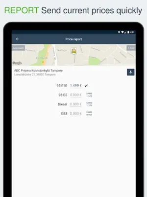 Tankille - refuel and save android App screenshot 2